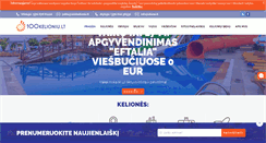 Desktop Screenshot of 100kelioniu.lt
